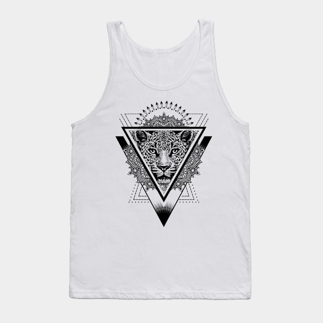 Wild Cat Tank Top by Artwork Simpson